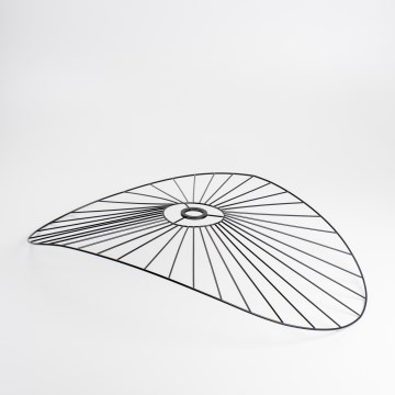 Univerzální stínidlo CURITIBA 60x80 cm černá