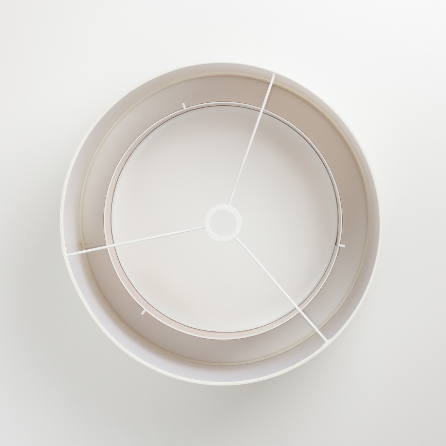 Univerzální stínidlo KERIA pr. 50 cm bílá/hnědá