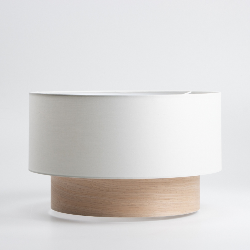 Univerzální stínidlo KERIA pr. 50 cm bílá/hnědá