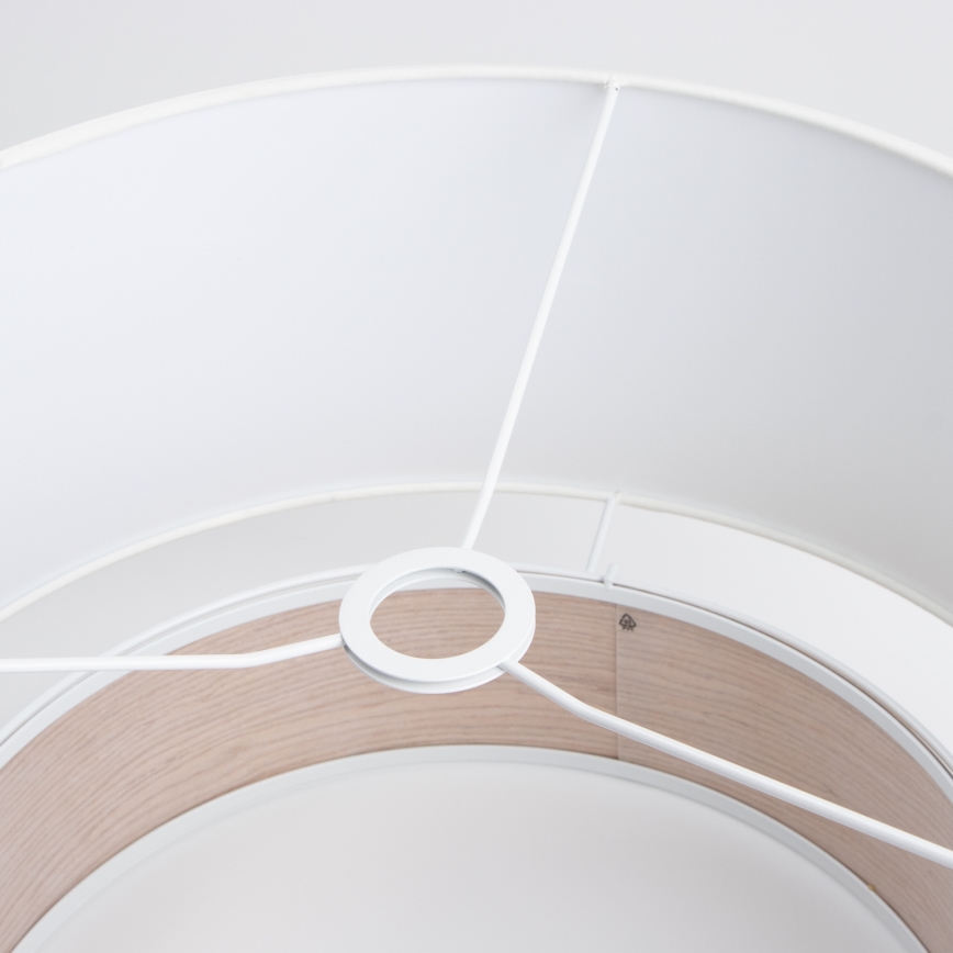 Univerzální stínidlo KERIA pr. 50 cm bílá/hnědá