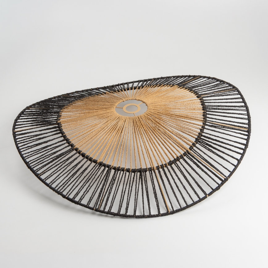 Univerzální stínidlo KERIA pr. 50 cm hnědá/černá