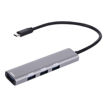 USB-C hub 4v1 Power Delivery 100W