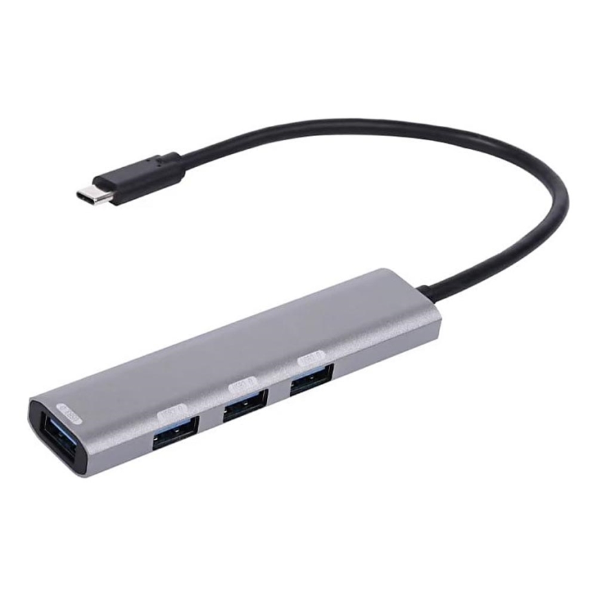 USB-C hub 4v1 Power Delivery 100W