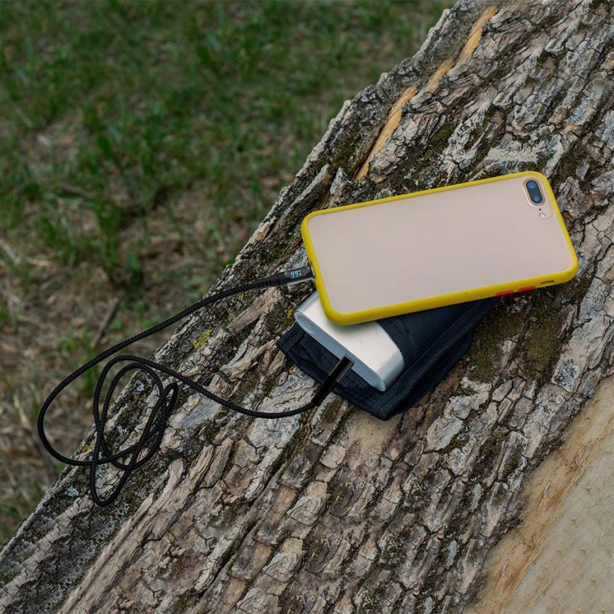 USB-C kabel s LED displejem 100W 1m