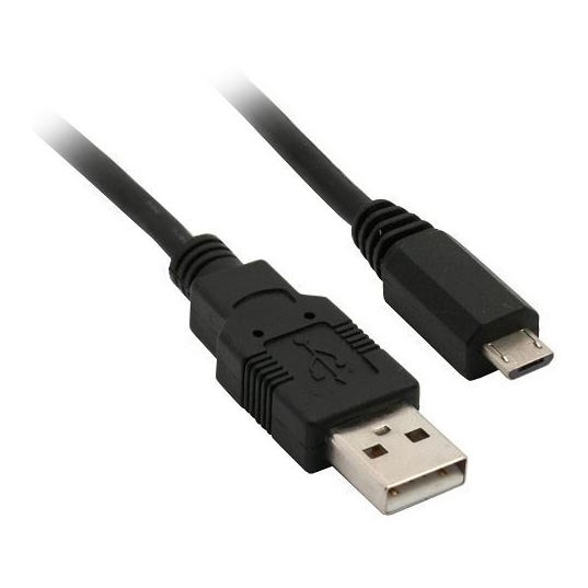 USB kabel USB 2.0 A konektor/USB B micro konektor