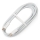 USB kabel USB-C / USB-C konektor 100W 1,5m bílá