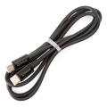 USB kabel USB-C / USB-C konektor 60W 1m černá