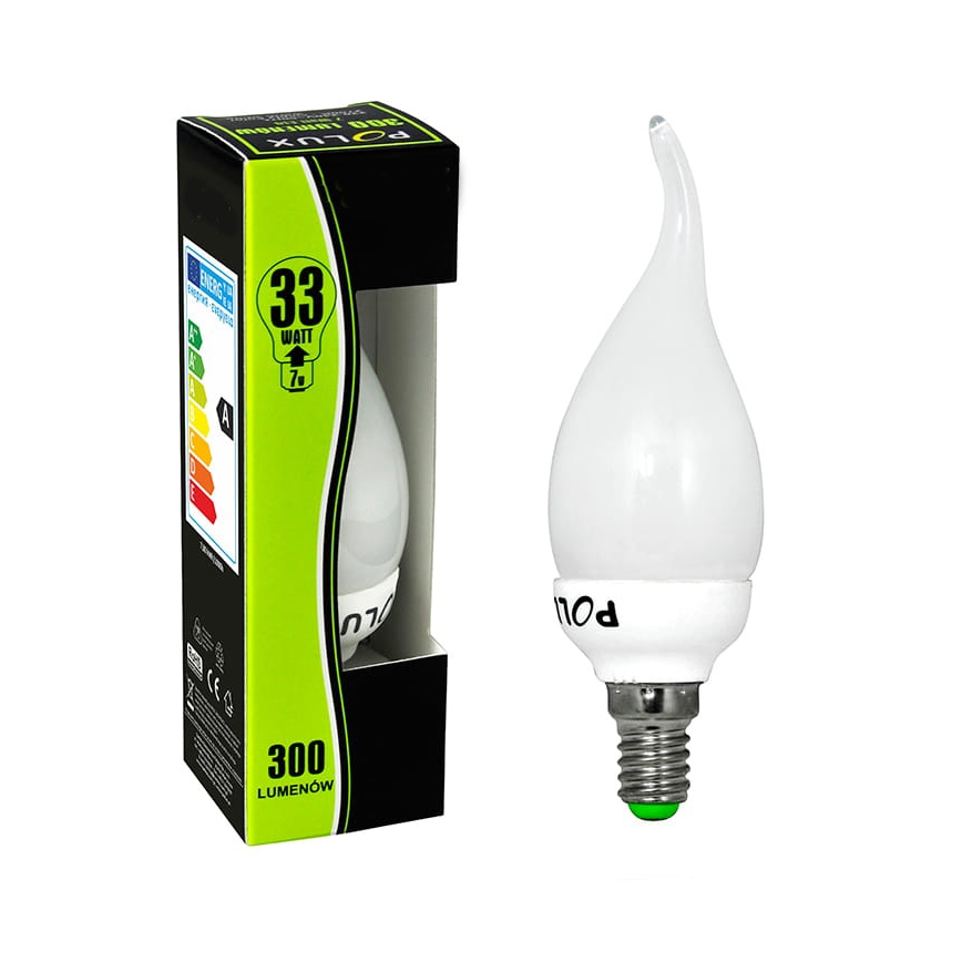 Úsporná žárovka F40 E14/7W/230V 2700K