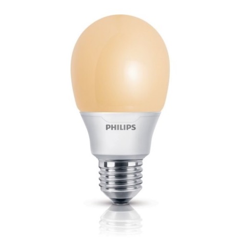 Úsporná žárovka Philips E27/8W/230V 2200K