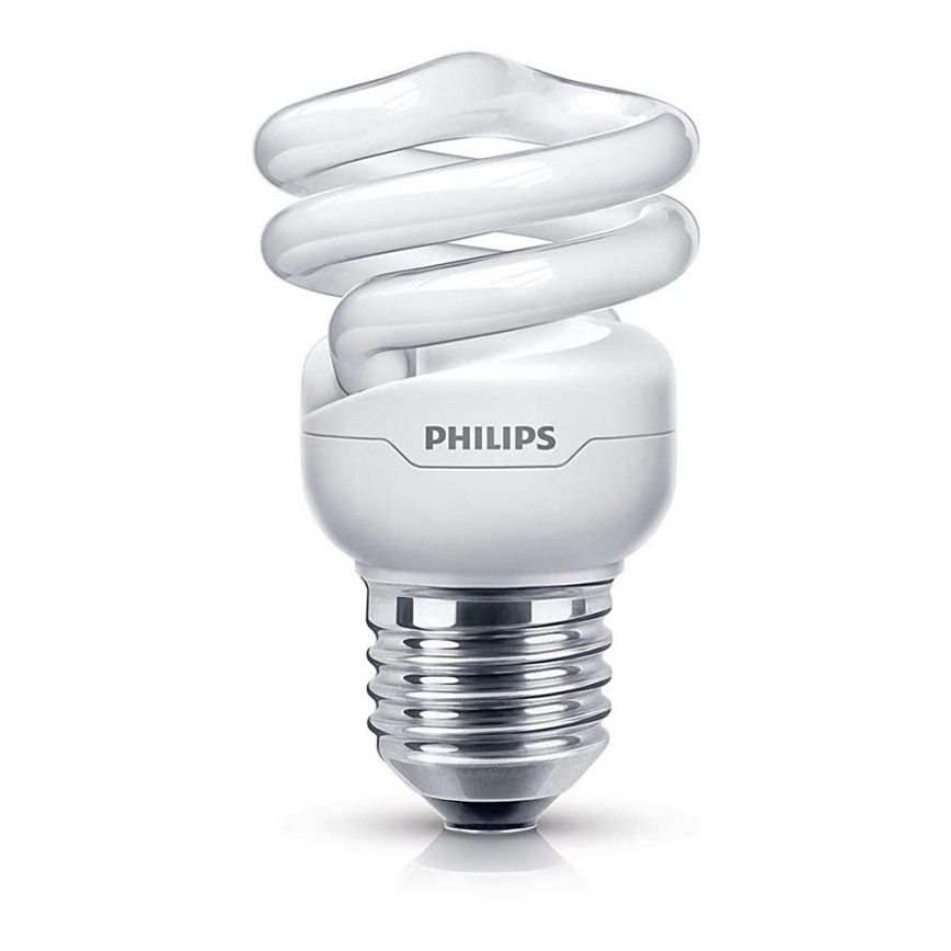 Úsporná žárovka Philips E27/8W/230V 2700K