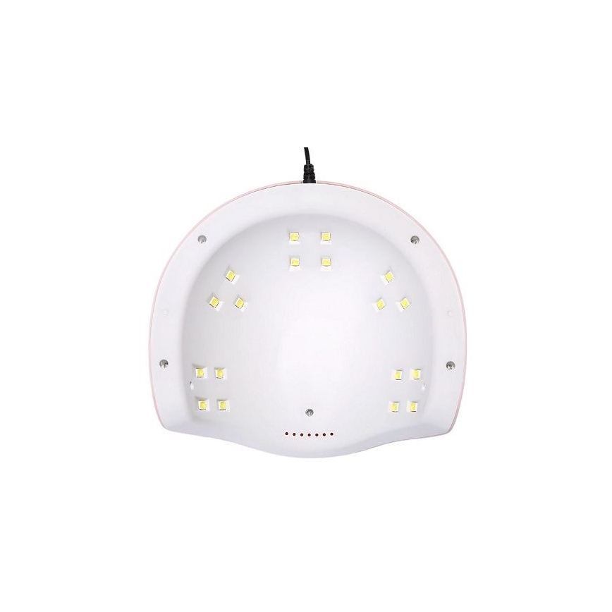 UV lampa na nehty 54W/5V růžová