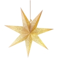 Vánoční dekorace 1xE14/25W/230V pr. 60 cm zlatá