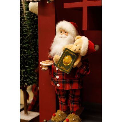 Vánoční dekorace 46 cm Santa