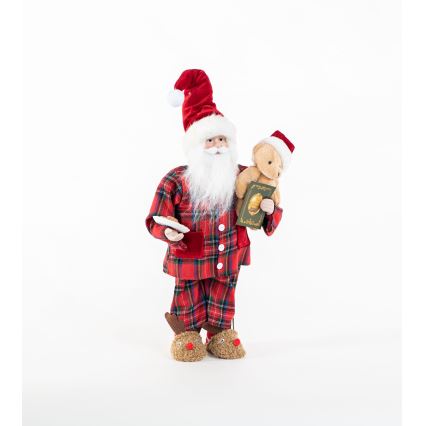 Vánoční dekorace 46 cm Santa