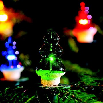 Vánoční řetěz TREE 12xE10 10,7m multicolor, Vyrobeno v ČR