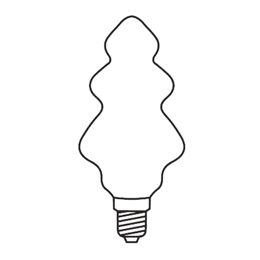 Vánoční řetěz TREE 12xE10/20V/230V bílá