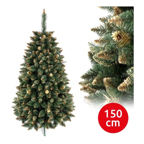 Vánoční stromek GOLD 150 cm borovice