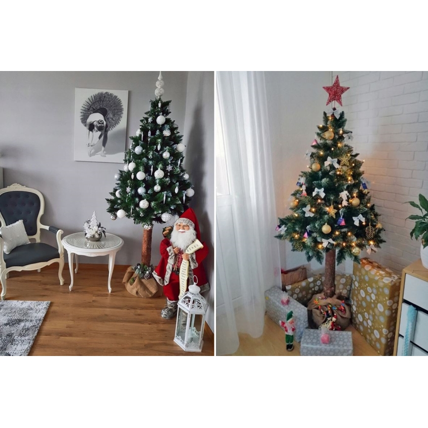 Vánoční stromek na kmenu 220 cm borovice