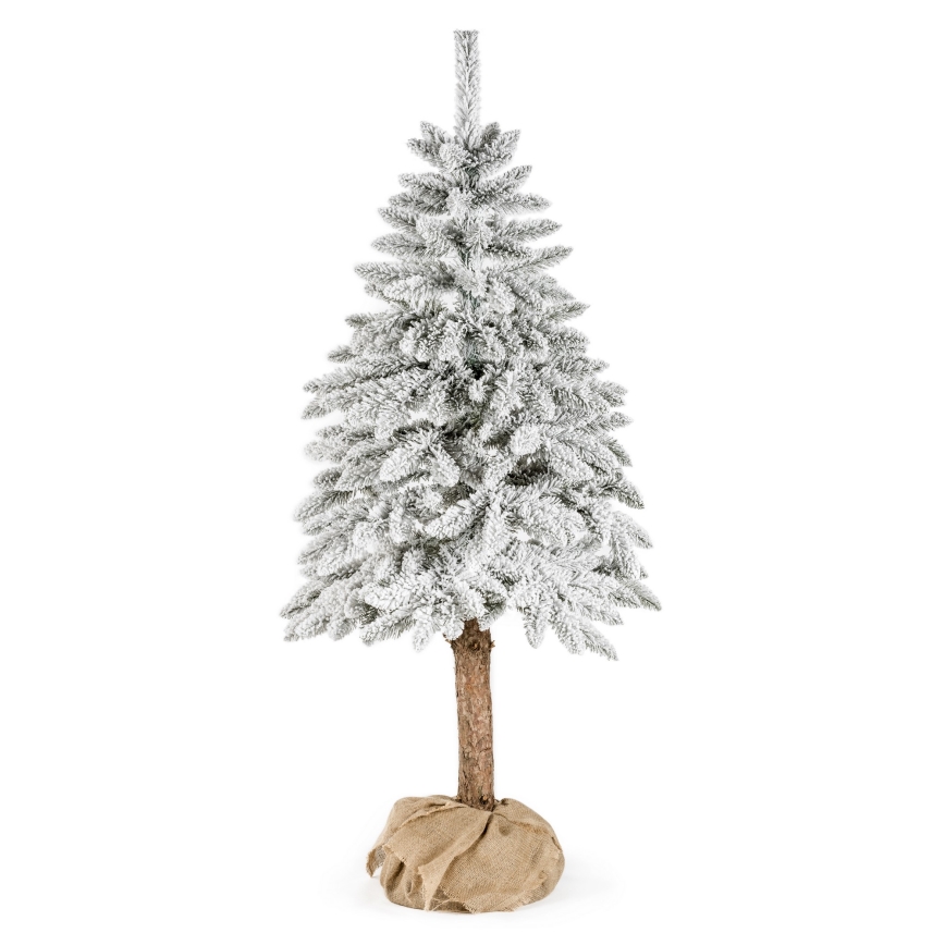 Vánoční stromek na kmenu NATURAL WITH SNOW 150 cm smrk