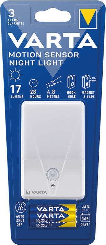 Varta 16624101421 - LED Orientační svítidlo se senzorem NIGHT LIGHT LED/3xAAA