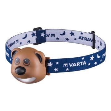 Varta 17500 - LED Dětská čelovka BEAR LED/3xAAA Varta 17500 - LED Dětská čelovka BEAR LED/3xAAA