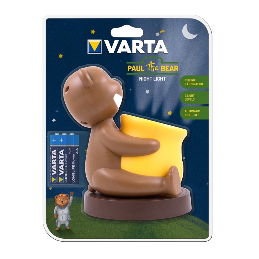 Varta 17501 - LED Dětská stolní lampa PAUL 2xLED/3xAAA