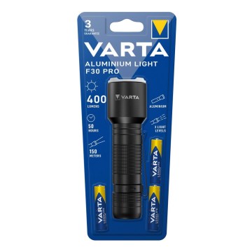 Varta 17608101421 - LED Svítilna ALUMINIUM LIGHT LED/3xAAA