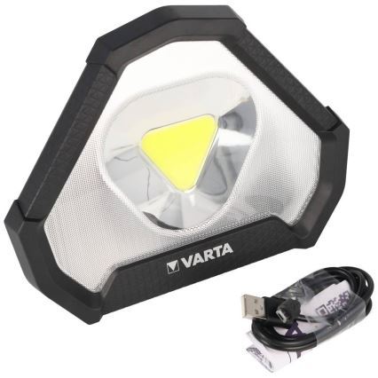 Varta 18647101401 - LED Přenosná svítilna WORK FLEX LED/12W/5V 5200 mAh IP54
