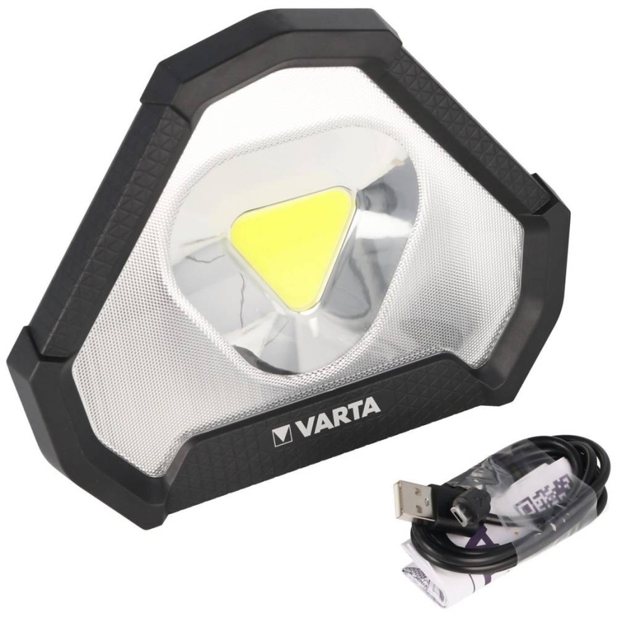 Varta 18647101401 - LED Přenosná svítilna WORK FLEX LED/12W/5V 5200 mAh IP54