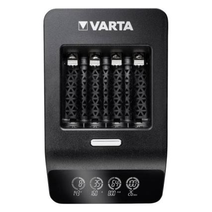 Varta 40084  - LCD Smart nabíječka ULTRA FAST+  4xNiMH AA 2100 mAh 230V