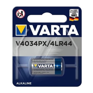 Varta 4034101401 - 1 ks Alkalická baterie ELECTRONICS V4034PX/4LR44 6V
