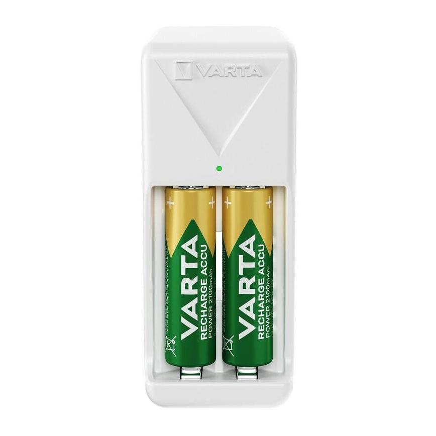 Varta 57656101451 - Nabíječka baterií 2xAA/AAA 2100 mAh 230V