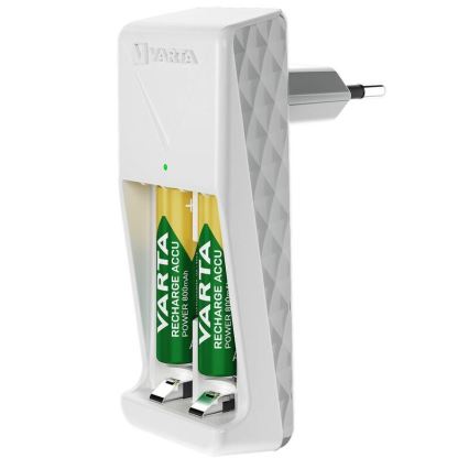 Varta 57656101451 - Nabíječka baterií 2xAA/AAA 2100 mAh 230V