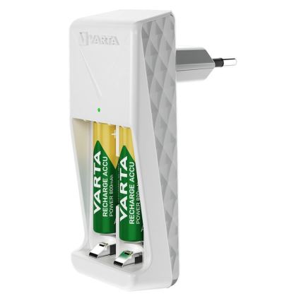 Varta 57656201421 - Nabíječka baterií 2xAA/AAA 800 mAh 230V