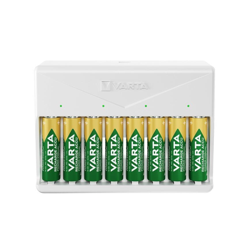 Varta 57659101401 - Nabíječka baterií 8xAA/AAA 5V