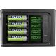 VARTA 57674 - LCD Smart nabíječka 4xAA/AAA nabíjení 1,5h