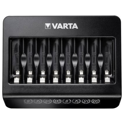 Varta 57681 - LCD Smart nabíječka 8xAA/AAA nabíjení 2h