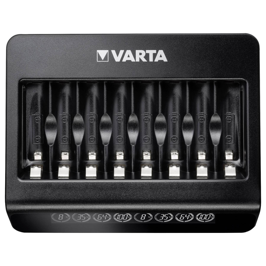 Varta 57681 - LCD Smart nabíječka 8xAA/AAA nabíjení 2h