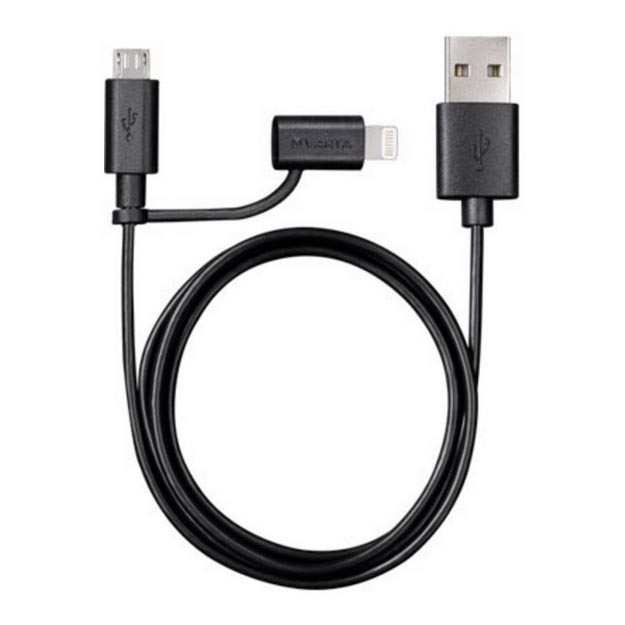 VARTA 57943 - USB kabel s konektorem Lightning a Micro USB