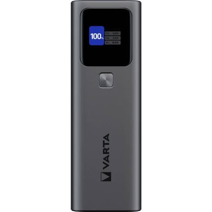 Varta 57984101111 - Power Bank s LED displejem Power Delivery 27000 mAh/140W/3,7V
