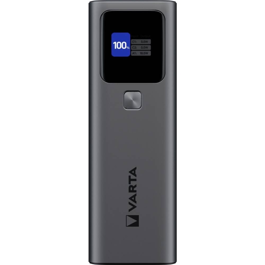 Varta 57984101111 - Power Bank s LED displejem Power Delivery 27000 mAh/140W/3,7V