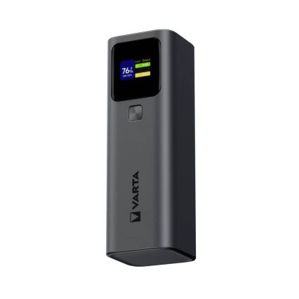 Varta 57984101111 - Power Bank s LED displejem Power Delivery 27000 mAh/140W/3,7V