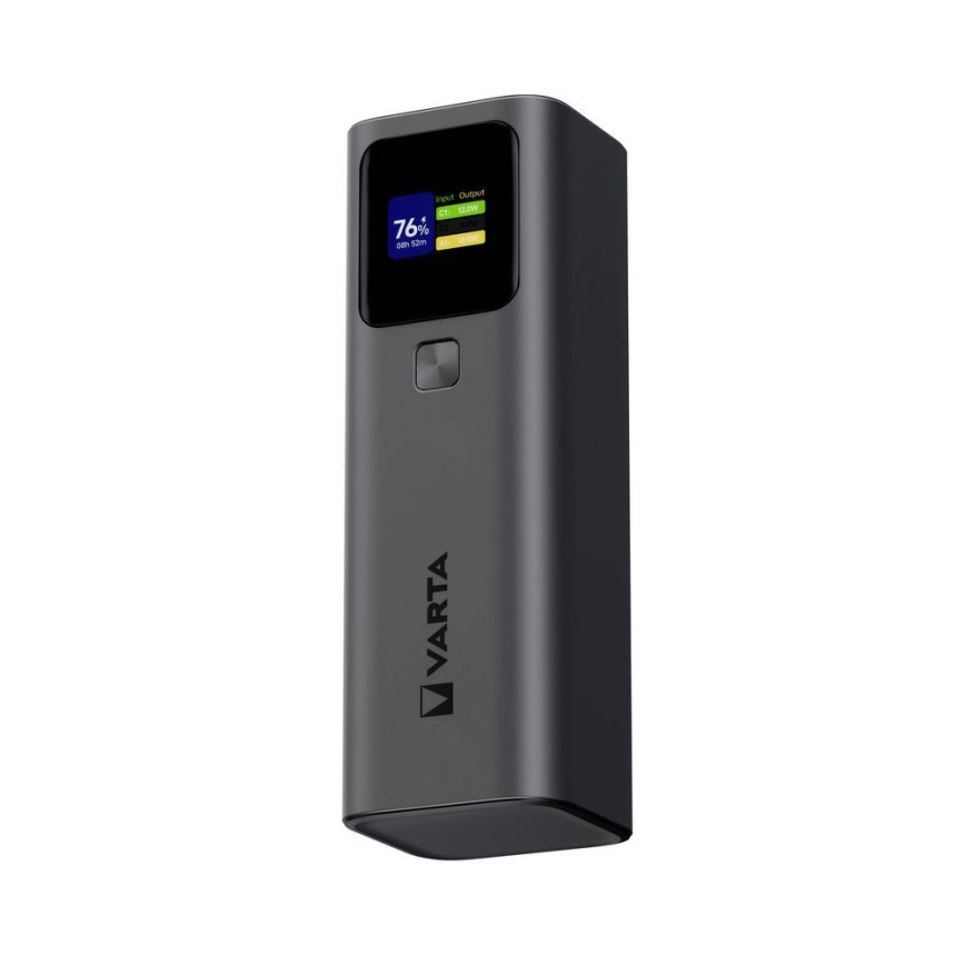 Varta 57984101111 - Power Bank s LED displejem Power Delivery 27000 mAh/140W/3,7V