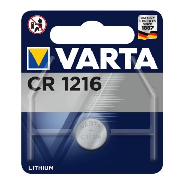 Varta 6216 - 1 ks Lithiová baterie CR1216 3V