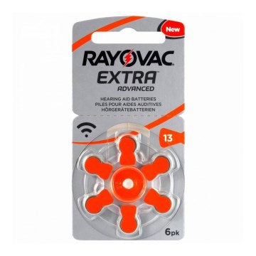 Varta Rayovac 40000 - 6 ks Baterie do naslouchadel 13 1,45V