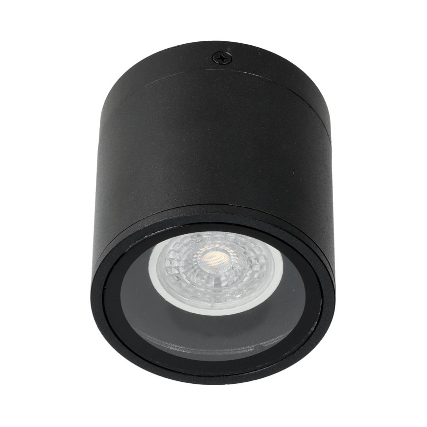 Venkovní bodové svítidlo 1xGU10/35W/230V IP54 kulatý černá