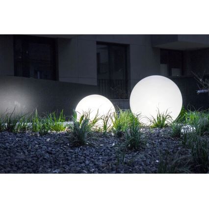 Venkovní dekorační svítidlo GARDEN BALL 1xE27/40W/230V IP65 pr. 25 cm