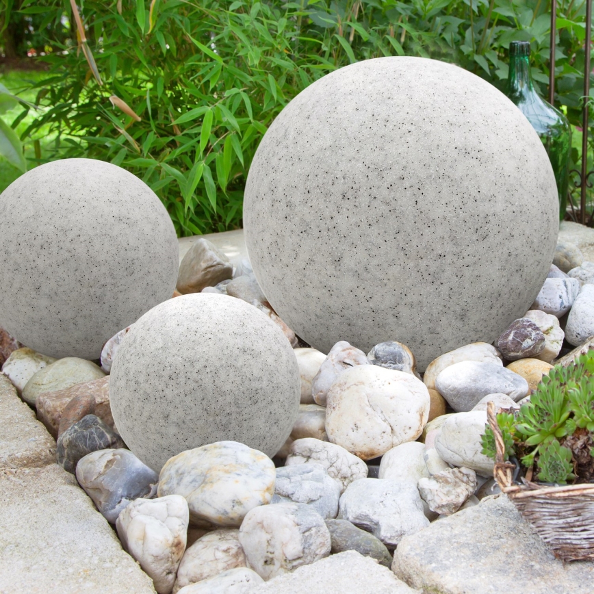 Venkovní dekorační svítidlo GARDEN BALL 1xE27/40W/230V IP65 pr. 25 cm