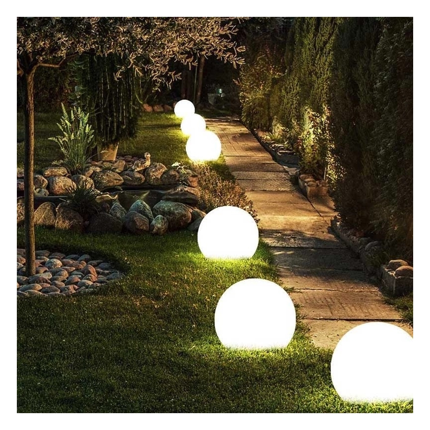 Venkovní dekorační svítidlo GARDEN BALL 1xE27/40W/230V IP65 pr. 25 cm