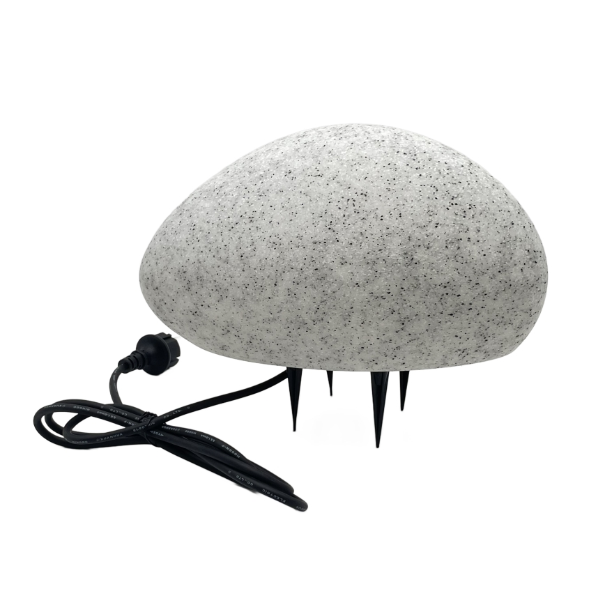 Venkovní dekorační svítidlo LUMISTONE 1xE27/15W/230V IP65 pr. 31,8 cm